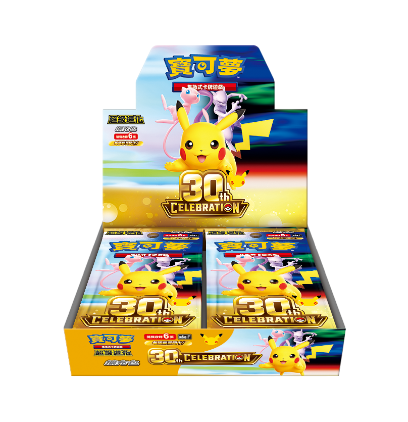 繁中 PokémonTcg 超級進化 擴充包 30th CELEBRATION - M6a