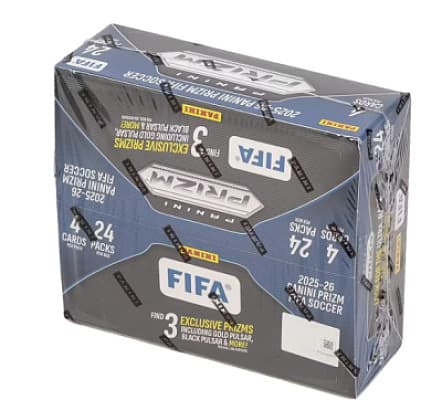 2025-26 Panini Prizm FIFA Soccer Counter Display Box