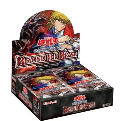 yu-Gi-0h!-Japanese YGO - Booster Pack - BEYOND THE BRAVE CG2119-A(Box)