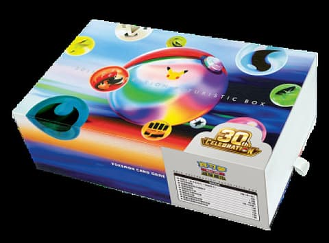 繁中 PokémonTcg 超級進化 30th CELEBRATION FUTURISTIC BOX - FURBOX